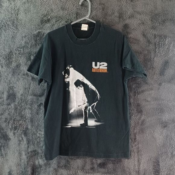 Fruit of the Loom Other - Vintage 1988 U2 Concert Shirt Rattle amd Hum